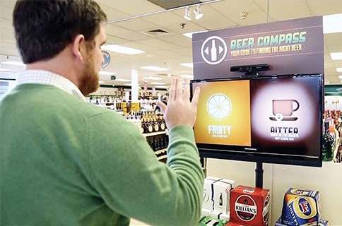Beer Compass digital display